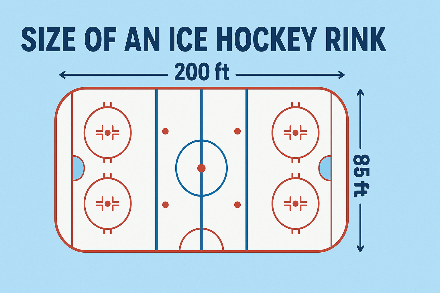 Understanding the Size of an Ice Hockey Rink